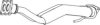 VW 023253091AG Exhaust Pipe